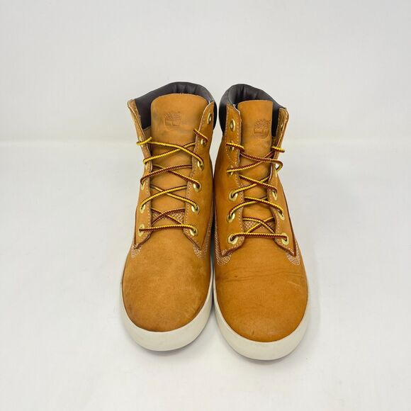 Timberland Flannery Brown Wheat High Top Chukka Boots Shoes Women's Size 7 - Picture 6 of 10